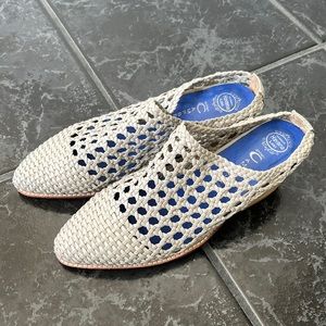 Jeffery Campbell Handmade Havana Mules